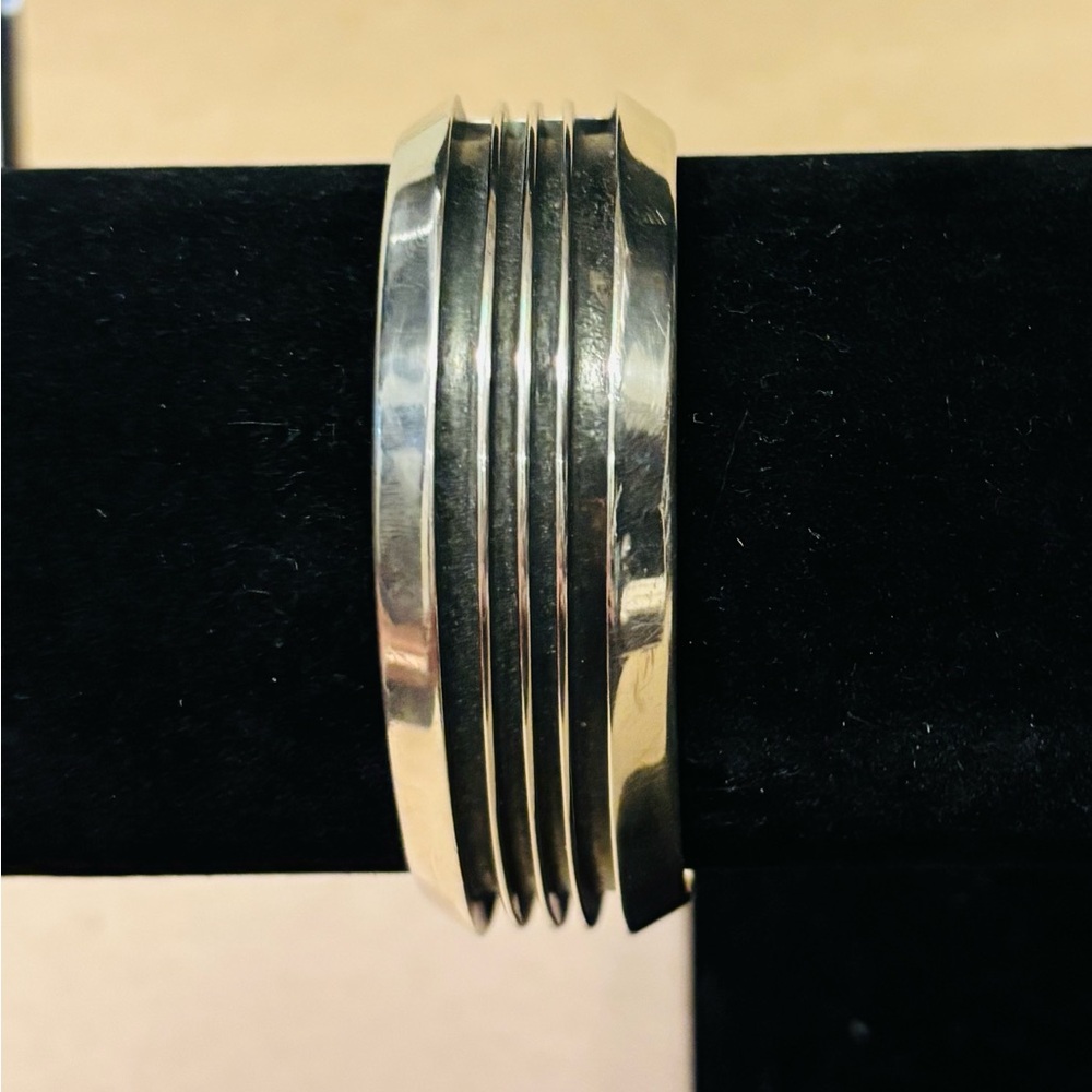 Tom Hawk Silver Cuff Bracelet - image 1